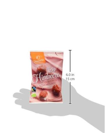 Buy Landgarten Organic Raspberry in Berry Chocolate - 50 g Pack | Healthy Treats & International Shipping - Buy Online on GoSupps.com