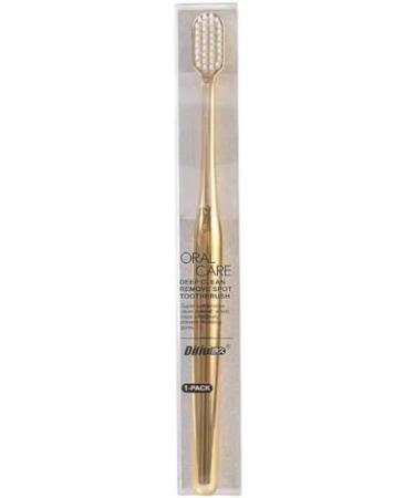 Luxury Gold Travel Toothbrush | Extra Soft Bristles | BPA-Free | Premium Gentle Care Toothbrush for International Shipping - Buy Online on GoSupps.com