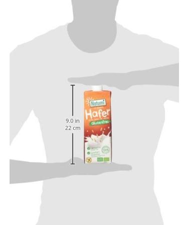 Buy Natumi Gluten Free Unsweetened Oat Drink - Organic Vegan Milk Substitute 1 L (Pack of 10) - International Shipping Available - Buy Online on GoSupps.com