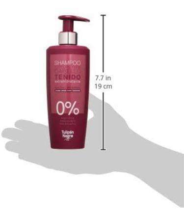 TULIPAN NEGRO Tulipan Black Dyed Hair Shampoo Sulfate and paraben Extrahidratante 500 ml - Buy Online on GoSupps.com