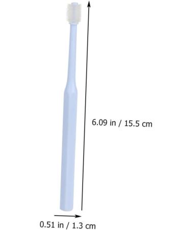 COLLBATH 4pcs Toothbrush Toothpaste Pet Dental Brush Tooth Small Brush Pet Mouth Brush Tufting Kit Plastic - Buy Online on GoSupps.com