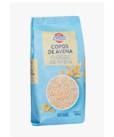 Flocons d'Avoine Sans Gluten Hacendado - Pack de 4 500g
