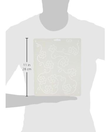 Small Floral Background Quilt Stencil - Quilting Creations | Shop Now - Buy Online on GoSupps.com