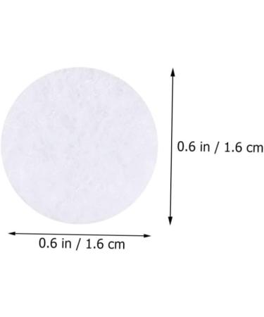 minkissy 3 Round Filter Cotton Air Supplies White 1.6x0.1cm White - Buy Online on GoSupps.com