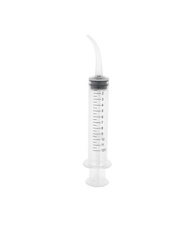1pc Dental Irrigation Syringe Tooth Cleaning Syringe Curved Tip Tonsil Stones Squirt Mouthwash Cleaner