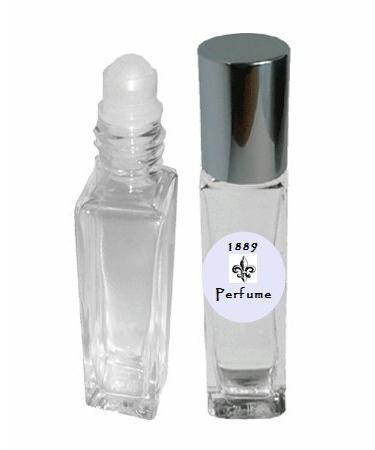 Gardenia Perfume Oil Roll On 1/3 oz - Non-Sticky - Long Lasting - By De'esse Boutique by 1889 Perfume