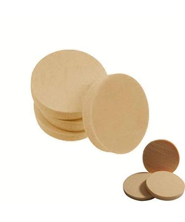 48 Cosmetic Sponge Round Foam Pad | Makeup Applicator for Foundation & Powder Blender - International Shipping Available - Buy Online on GoSupps.com
