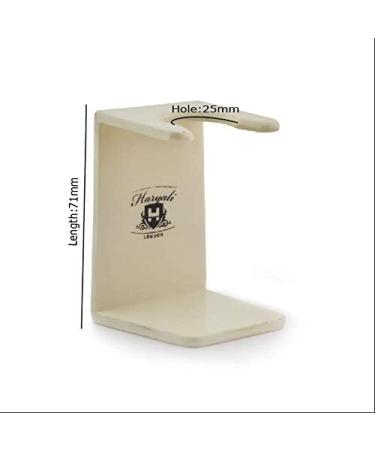 Haryali London Ivory Shaving Brush Stand - Premium Quality Grooming Accessory for Men | International Shipping Available - Buy Online on GoSupps.com