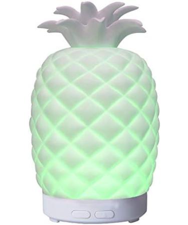 BOURGH Ananas Aroma Diffuser therische le Luftbefeuchter & Duft le f r Ihr Zuhause | Keramischer Duftdefuser & Hygienischer Humidifier - Buy Online on GoSupps.com