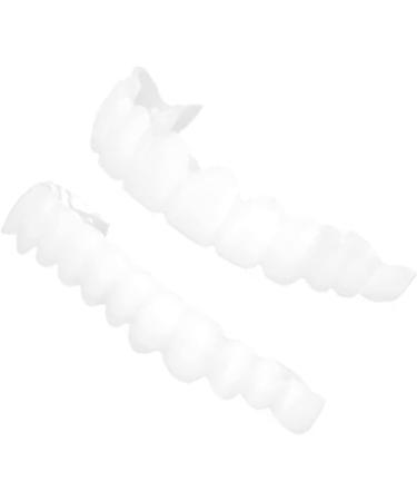 Buy Upper & Lower Jaw Temporary Whitening Denture Sets | Non-Retaining Simulation Dentures with Brackets - International Shipping Available - Buy Online on GoSupps.com