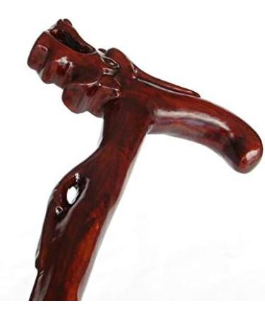 Wooden Walking Sticks Old man's cane Elderly crutches Wood carving faucet Faucet wooden pole Elderly walker T-shaped walking stick One-legged walking stick Lightweight walking stick Elderly supplies M - Buy Online on GoSupps.com