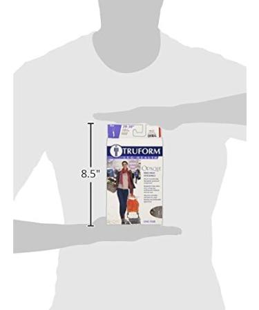 Truform Women's Compression Stockings 20-30 mmHg - Knee High Open Toe Opaque Beige XL (Pack of 3) - International Shipping Available - Buy Online on GoSupps.com