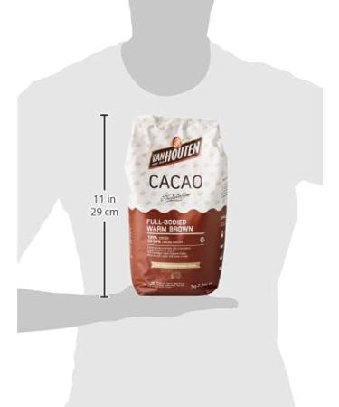 Van Houten Full Bodied Warm Brown Cocoa Powder - Buy Online on GoSupps.com