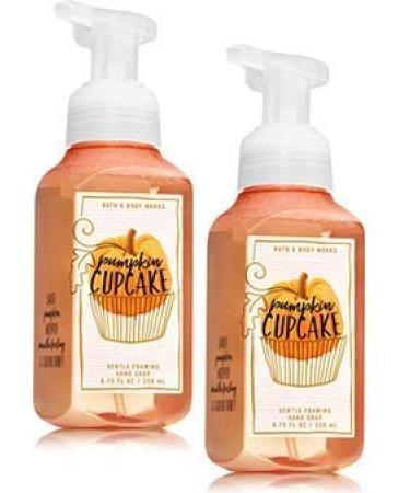 Bath and Body Works Pumpkin Cupcakes Hand Soap 2 Pack - 8 Oz Gentle Foaming Soap - Buy Online on GoSupps.com