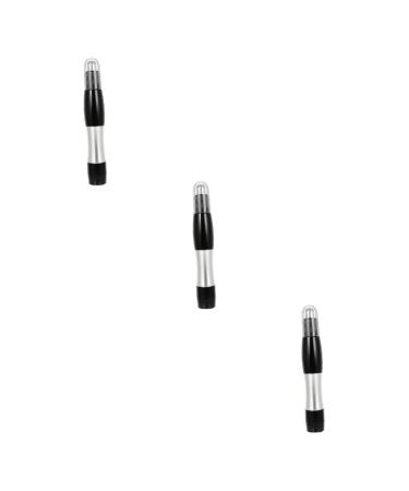 Mobestech 3 Pcs Nose Hair Trimmer Electric Razor for Men Face Hair Razor Rasuradora De Barba para Hombres Electric Beard Trimmer Beard Shavers for Men Mens Beard Abs Man Battery Pen Shape