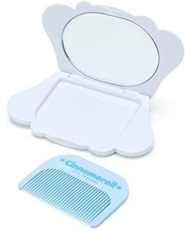 Buy Cinnamoroll Compact Mirror with Comb - Perfect for On-the-Go Beauty | International Shipping Available - Buy Online on GoSupps.com