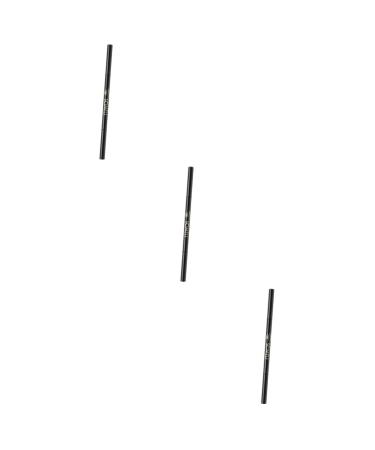 TOVINANNA 3pcs 2 1 Eyebrow Makeup Tools Microblading Pencil Thin Eyebrow Water Proof To Rotate Eyebrow Pencil 1 count (Pack of 1) Dark Brownx3pcs