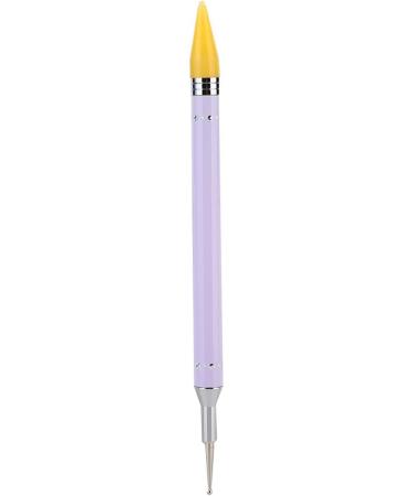 Dual Ended Dotting Pen Nail Art Tool - Purple/Yellow/Blue - Manicure Painting & Stone Picker - Buy Online on GoSupps.com