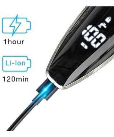 Buy Phisco RMS8112 ValuePro Electric Shaver for Men - Ultra Quiet Waterproof Rechargeable Rotary Shaver with LED Display & Pop-up Trimmer - Ideal for Wet/Dry Use | International Shipping Available - Buy Online on GoSupps.com
