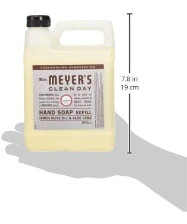 Mrs. Meyer's Clean Day Liquid Hand Soap Refill Cruelty Free and Biodegradable Hand Wash Made with Essential Oils Lavender Scent 975 ml Refill Hand Soap - Buy Online on GoSupps.com
