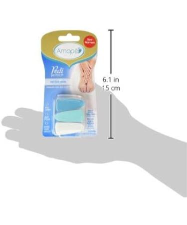Amope Pedi Perfect Electronic Nail File Refills - Pack of 3 - Buy Online on GoSupps.com