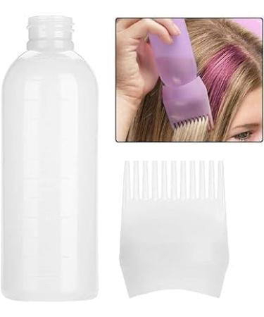 White Brush Bottle with Comb - Professional Hair Color & Dye Applicator for Roots | ZS405 - Buy Online on GoSupps.com