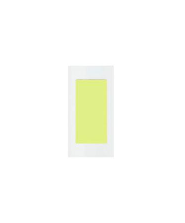 Hair removal wax paper double-sided body-friendly sticker hair remover wax strip body wax stripes for bikini zone face leg armpit (yellow)