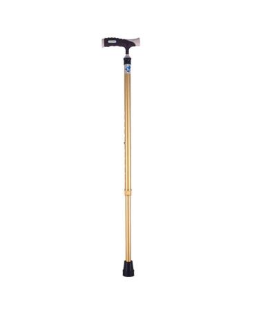 Crutch Telescopic Height Adjustable Aluminum Single Walking Stick for The Elderly 71-94 cm crutch-11.19 HGCHH Smooth Sailing