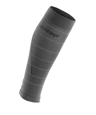 CEP reflective calf sleeves, grey, men IV