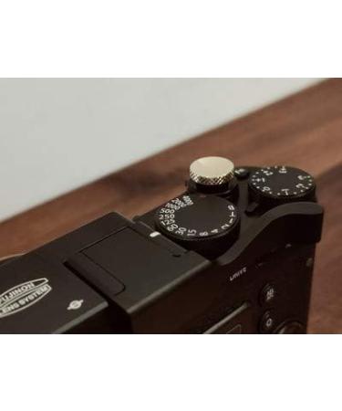YEWOOP Brass Knurled Concave Shutter Release Button for Leica, Fujifilm, Hasselblad, Rolleiflex, Nikon - Improved Grip and Balance - Buy Online on GoSupps.com