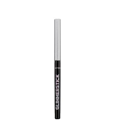 Avon Glimmerstick Diamonds Shimmery Waterproof Eyeliner Silver Lights With Vitamin E 0.28g