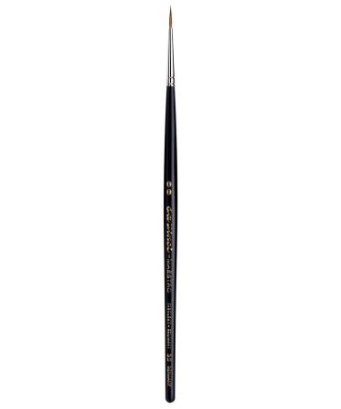 da Vinci Watercolor Series 35 Maestro Paint Brush  Round Long Taper Kolinsky Red Sable  Size 2/0 (35-00) Round Long Taper Size 2/0