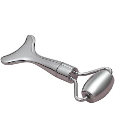 Zinc Alloy Facial Roller Massager Set - Anti-Aging Skin Care for Face Neck Eyes Cheeks & Forehead - International Shipping - Buy Online on GoSupps.com
