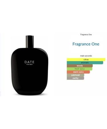 Fragrance One Date for Men by Jeremy Fragrance Extrait De Parfum Spray 3.4 oz/100ml Jeremy Fragrance Authentic Product Date and Night Time Fragrance - Buy Online on GoSupps.com