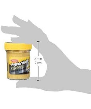 Berkley Powerbait Select Glitter Trout Bait - 50g Yellow Worm Bead for International Fishing - Buy Online on GoSupps.com