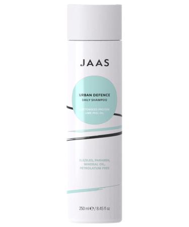JAAS JAAS Professional Urban Defence Daily Shampoo Frequent Use Protects Against Pollutants Suitable for All Hair Types Action of Vitamins A B C E and Omega 6 250ml