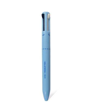 Stylo de Maquillage 4 en 1 Stylo de Retouche Maquillage Crayon Sourcils Tanche 4 Couleurs Stylo de Maquillage Multifonctionnel Beaut 01