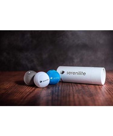 Serenilite Hand Trainer Therapy Stress Balls - Single Colored Squishy Grip Strengthening - Exercise & Stress Relief Cloud Sea Breeze Titanium Set - Best for Adults - Buy Online on GoSupps.com