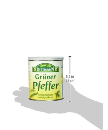 Feinkost Dittmann Green Pepper - Hand-Picked Spicy 850g | International Shipping - Buy Online on GoSupps.com