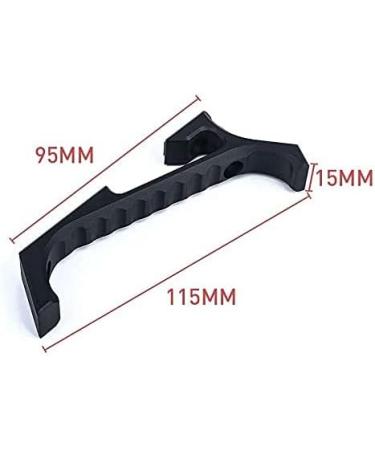 Buy SBGJMY VP23 M-LOK KeyMod Tactical Grip - Aluminum Body Adjustable Bending Angle Manual Pneumatic Handle - Ideal Protective Handgrip for Your Firearm Accessories - Buy Online on GoSupps.com