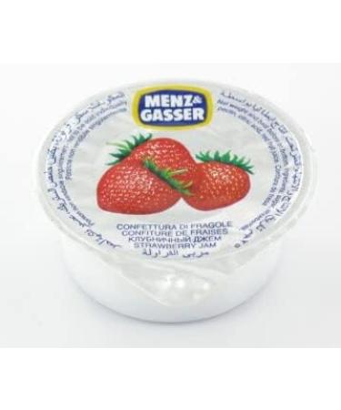 Menz & Gasser Strawberry Jam Portions 100 x 20g - Buy Online on GoSupps.com
