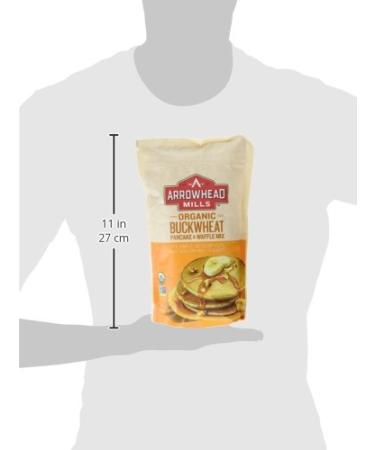Arrowhead Mills Organic Buckwheat Pancake & Waffle Mix - 1.6 lbs (737 g) | Gluten-Free & Healthy Breakfast - Buy Online on GoSupps.com