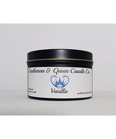 Vanilla All Natural Massage Oil Candle