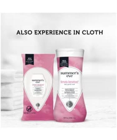 Summer's Eve Simply Sensitive Feminine Cleansing Wash for Sensitive Skin - 15.0 FL OZ - Buy Online on GoSupps.com