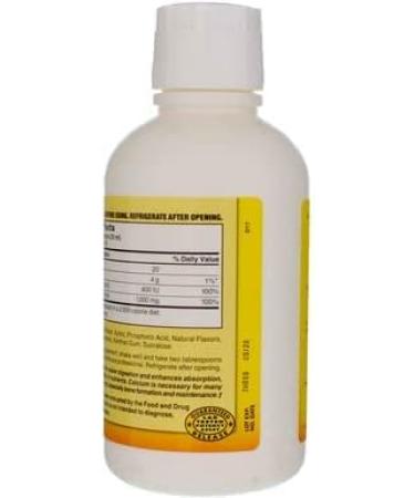 Liquid Calcium Citrate 1000mg with D3 Blueberry | 16 fl oz Bottle - Buy Online on GoSupps.com