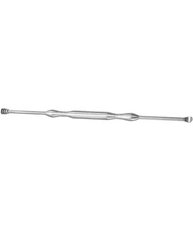 5pcs Stainless Steel Ear Cleaners Set - Ear Wax Removal Curette Kit | Hemoton Earpick Set with Visible Detergent - Silver Ear Spoon and Earplugs - Buy Online on GoSupps.com