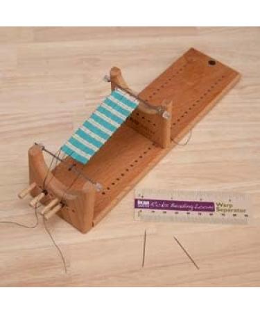 The Beadsmith Little Ricky Beading Loom: Wooden Two-Warp Loom for Necklace and Bracelet Designs - Buy Online on GoSupps.com