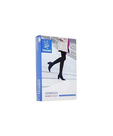 Support socks Secret Class 2 Thuasne Venoflex Size 5 Height Long Gold