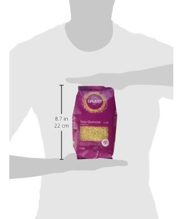Buy Davert Organic Soya Granules (Pack of 2 x 500g) - International Shipping Available - Buy Online on GoSupps.com