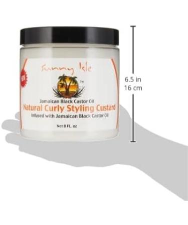 Sunny Isle Jamaican Black Castor Oil Natural Curly Styling Custard 236ml - Buy Online on GoSupps.com